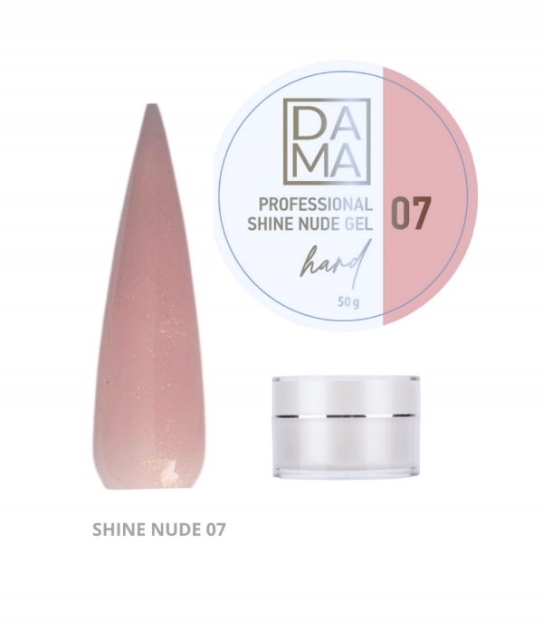 Bulding gel shine nude DAMA NAIL ART